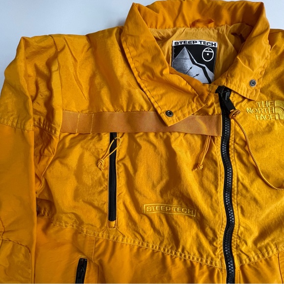 The North Face Men’s Black Series Steep Tech Jacket -Gold Yellow -M -NWT - Picture 5 of 15